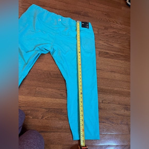 NWT- under armour fitted high rise ankle legging teal size 3XL - Picture 3 of 10
